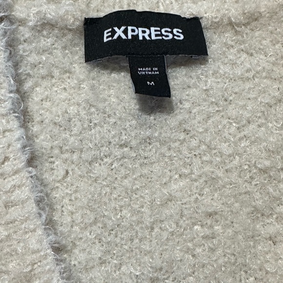 Sandshell V-neck cárdigan from express - Picture 3 of 3